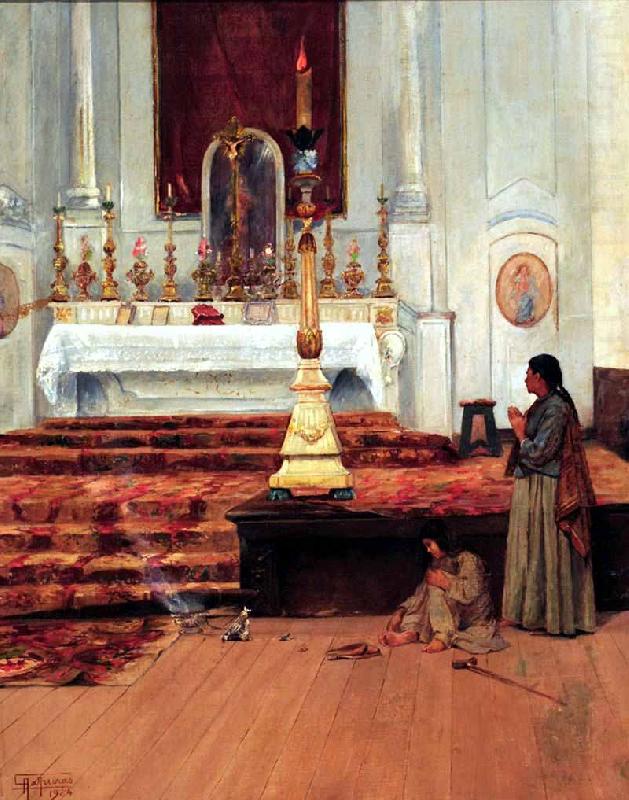 Prayer, Antonio Parreiras
